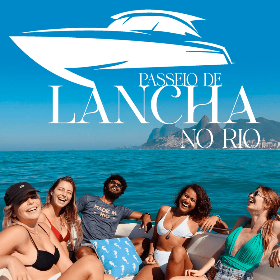 Passeio de lancha no rio de janeiro