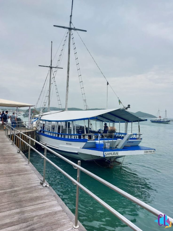 Nuestro barco en Búzios