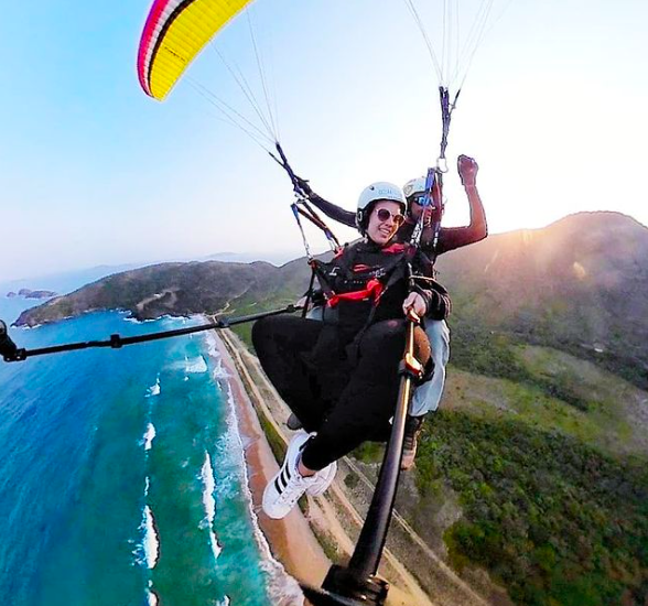 Vôo Duplo de Parapente