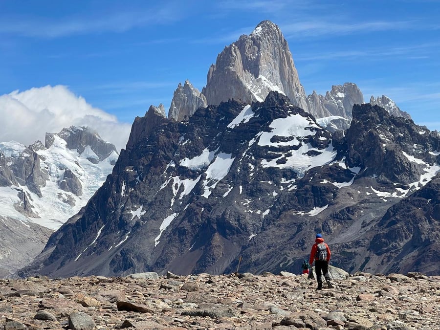 Visual do Trekking ao Pliegue Tumbado