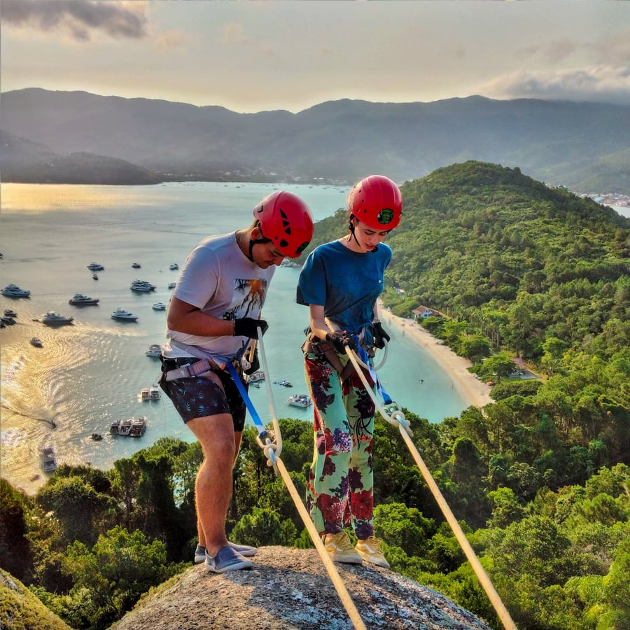 Praia badalada do Tinguá 