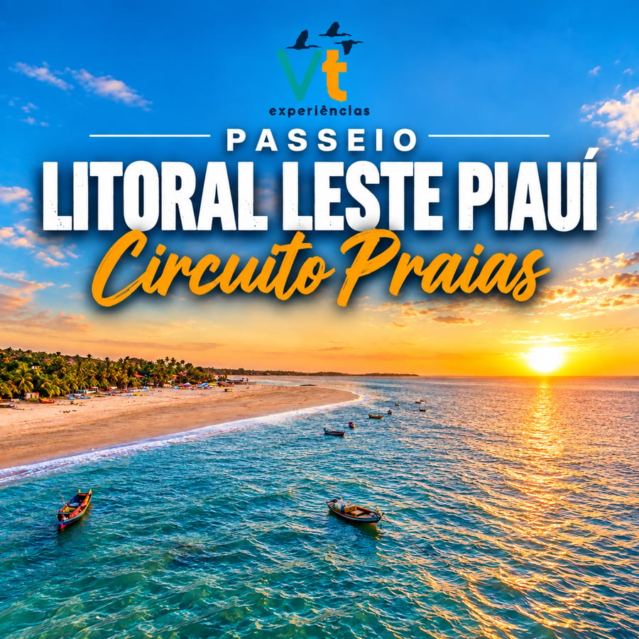 🌴✨ PASSEIO LITORAL LESTE PIAUIENSE ✨🌴  Um passeio incrível para conhecer algumas das praias e paisagens mais bonitas do litoral do Piauí, combinando natureza, dunas, lagoas, mirantes e praias paradisíacas em um único roteiro. 🌊☀️  📍 Principais paradas do passeio:  🏝️ Lagoa do Portinho Um dos cartões-postais da região, perfeita para relaxar e apreciar a paisagem entre dunas e lagoa.  🌊 Praia de Atalaia Praia urbana de Luís Correia, com ótima estrutura e belas paisagens litorâneas.  🌴 Praia do Coqueiro Conhecida pelas águas tranquilas, coqueirais e clima agradável à beira-mar.  🌳 Árvore Penteada Um dos pontos mais famosos do litoral piauiense, ideal para fotos e contemplação da natureza.  🏖️ Praia do Macapá Praia paradisíaca com encontro do rio e mar, muito procurada para relaxar e apreciar a tranquilidade da região.  ✨ Um passeio perfeito para quem deseja conhecer o melhor do litoral leste do Piauí, com paisagens inesquecíveis, praias encantadoras e experiências únicas. 😊🌴