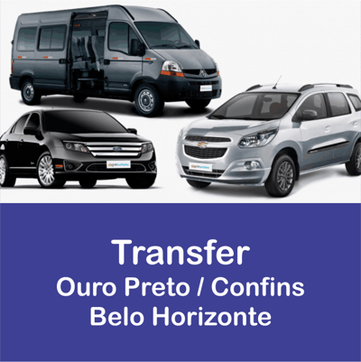 Transfer para Ouro Preto.