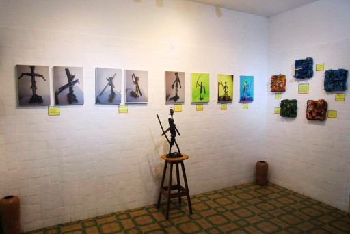 Vista interna da galeria