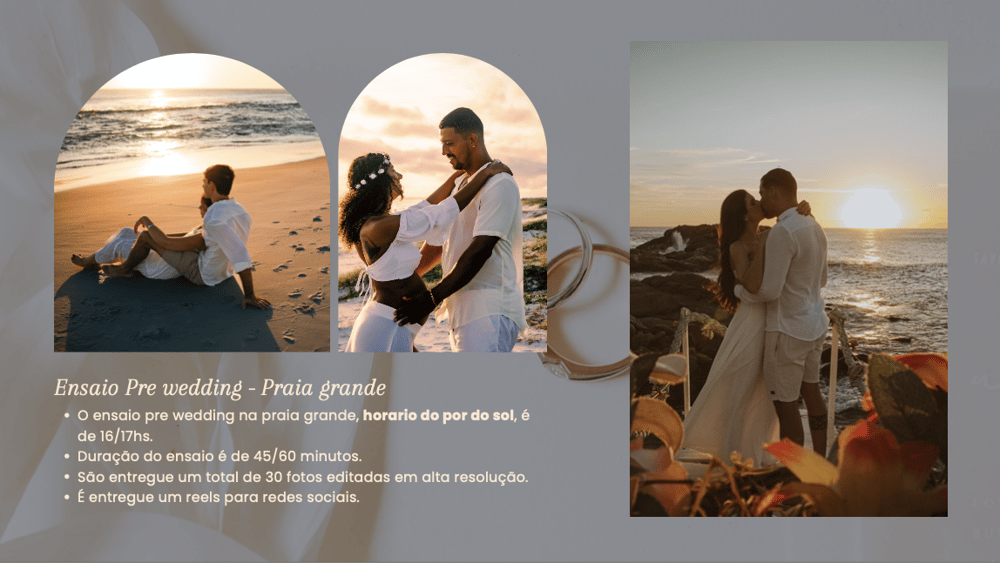 Ensaio Pre-Wedding Praia Grande - Arraial do Cabo