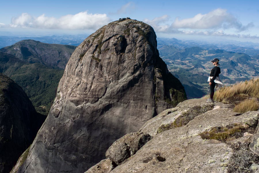 Visual do Pico Médio com o Pico Maior ao fundo
