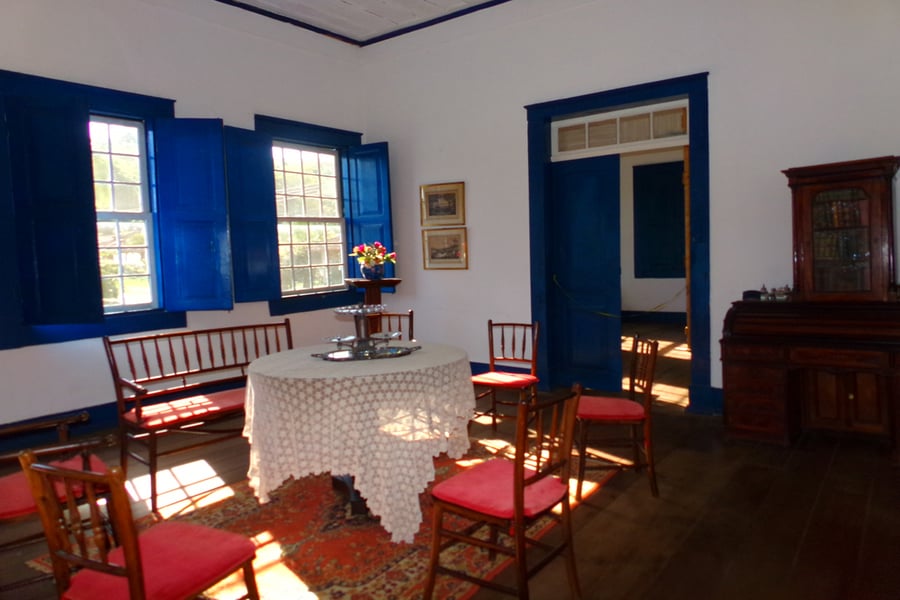 Fazenda da Taquara - saleta sede