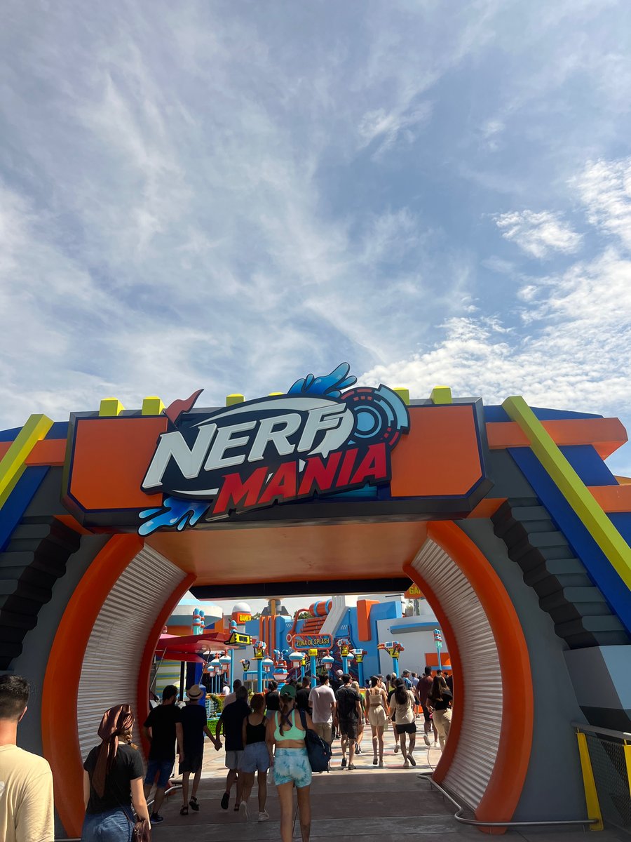 Área nerf en el parque 