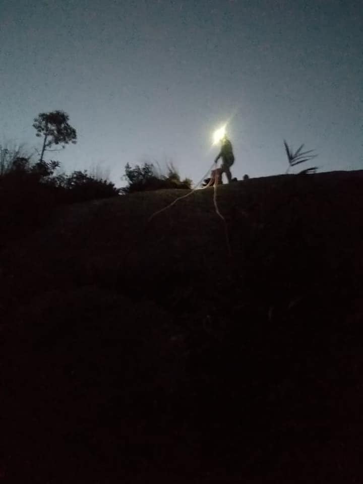 no Topo  início da Noite