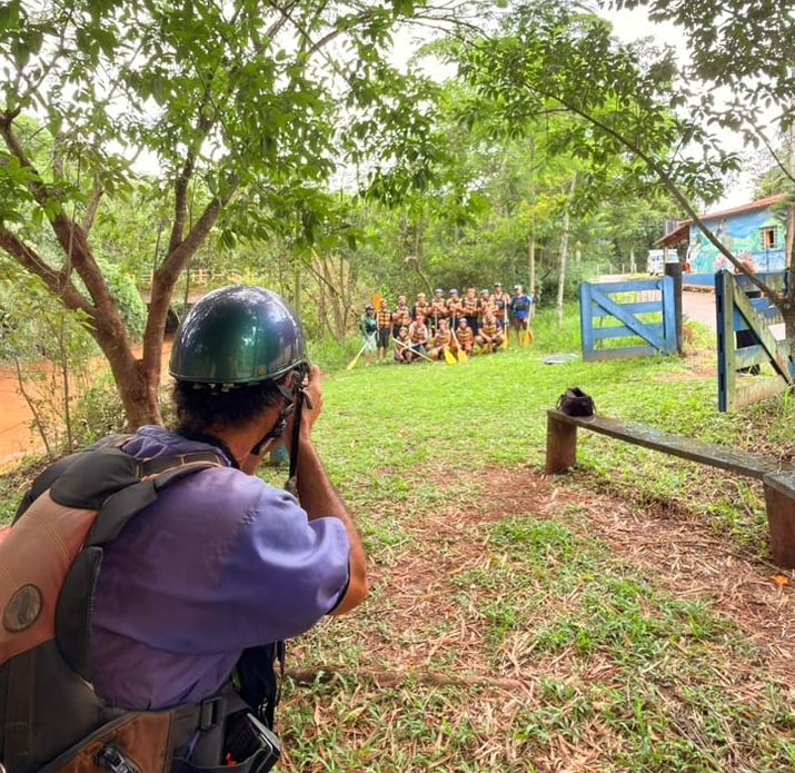 Aqui sua aventura Rafting é registrada com qualidade e transformada em um momento único!