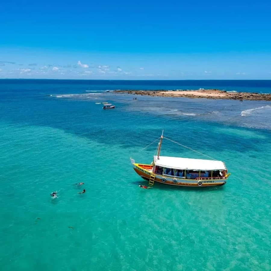 Passeio de Barco em Morro de São Paulo