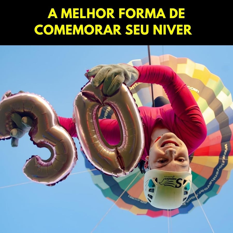 Rapel no Balão no Rio de Janeiro 