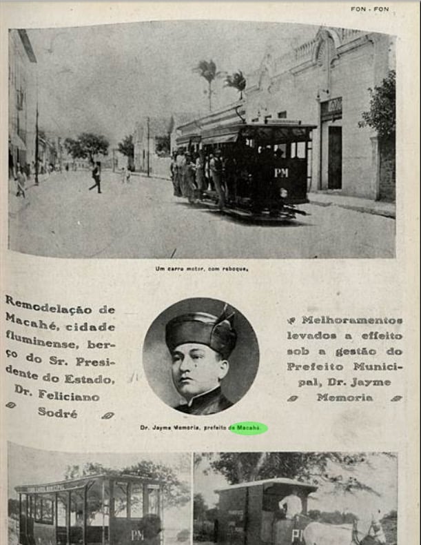 Matéria da revista Fon Fon