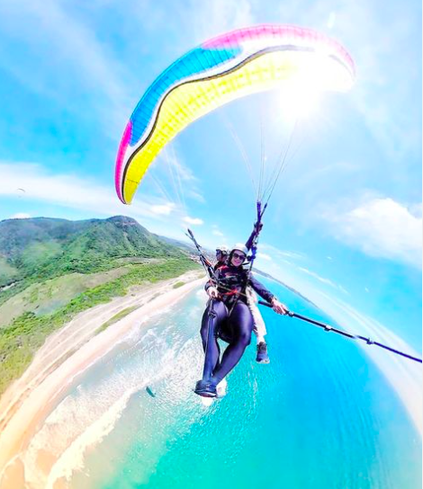 Vôo Duplo de Parapente