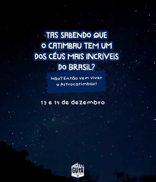 DESCUBRA O QUE VAI ROLAR NA EXPEDIÇÃO ASTROCATIMBAU 23