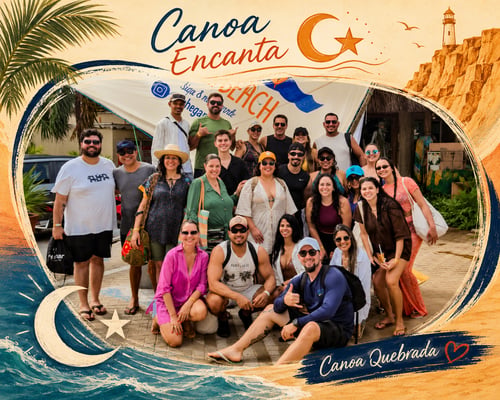 Canoa Encanta na Rota das Falésias …