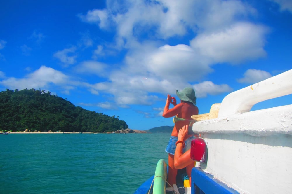 ILHA DO CAMPECHE DE LANCHA