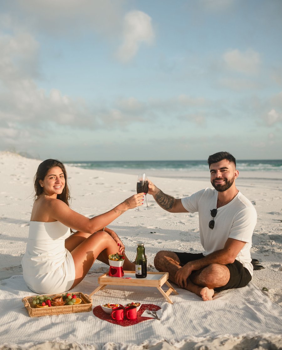 Pique Nique Romântico na Praia em Arraial do Cabo