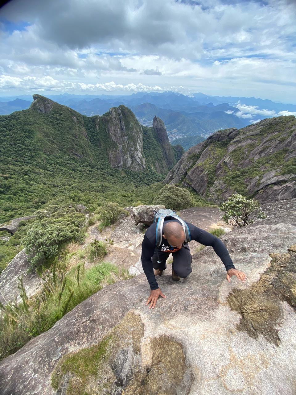 Trecho pequeno de escalaminhada