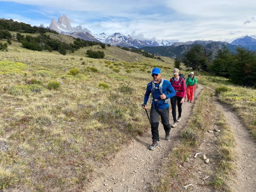 Visual do Trekking ao Pliegue Tumbado