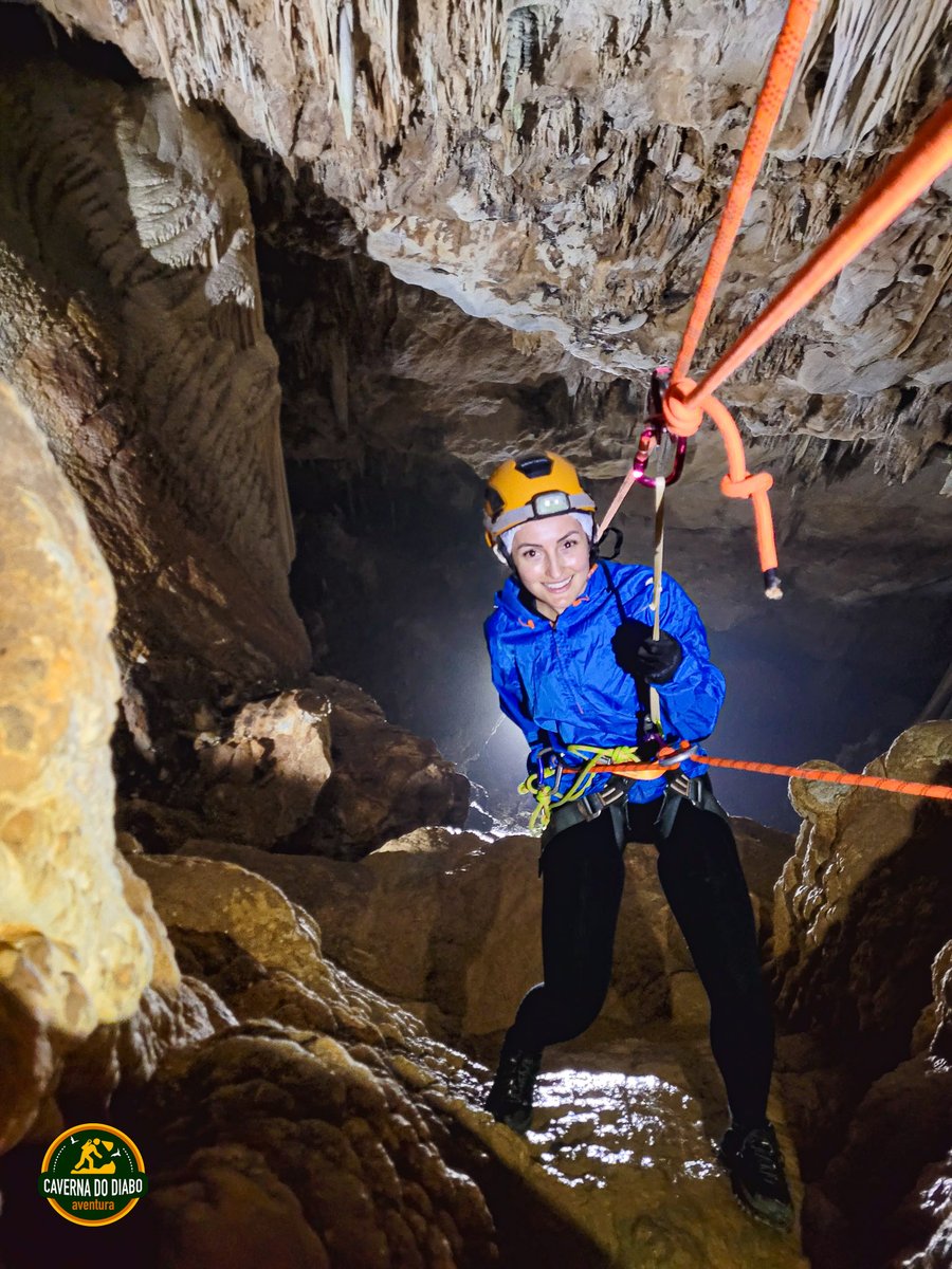 Somente - RAPEL NA CAVERNA DO DIABO
