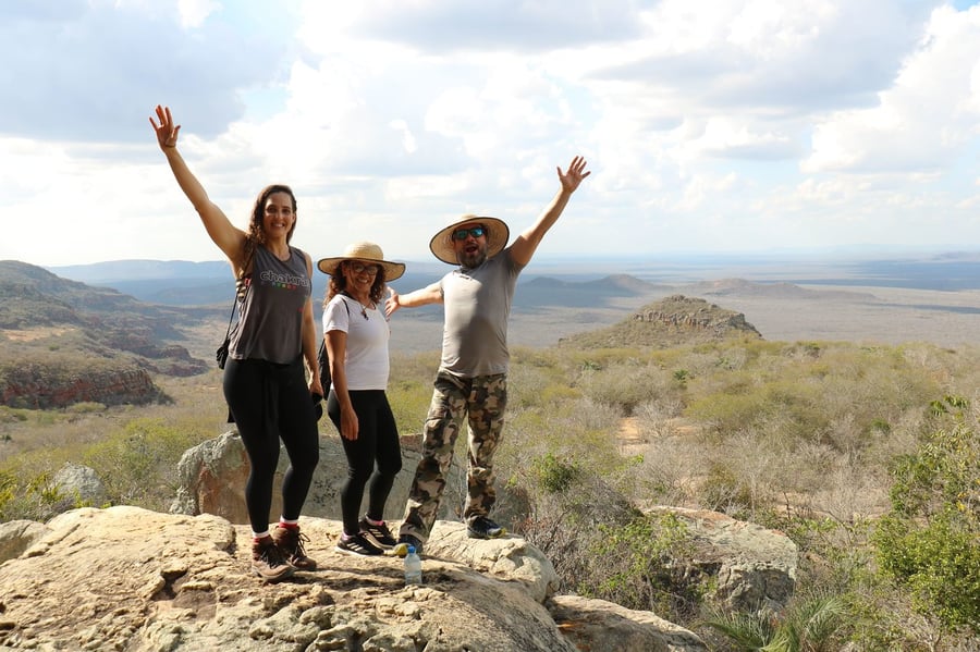 Quatro trilhas leves no Vale do Catimbau