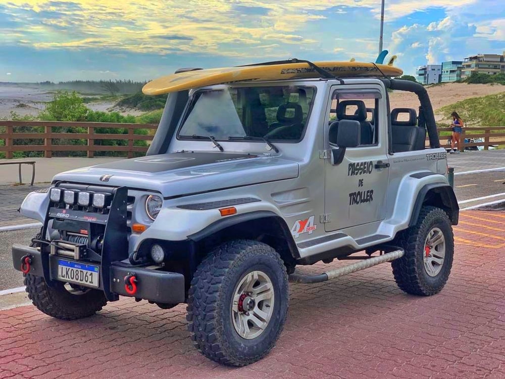 PASSEIO DE JEEP TROLLER ATÉ A PONTA DA ALCAÍRA