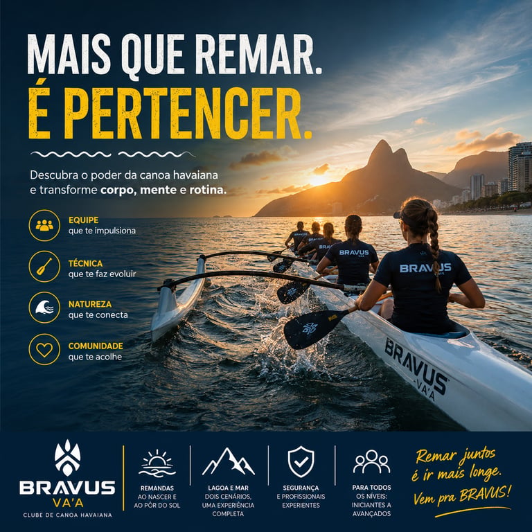 Clube vaa: para quem quer remar de verdade