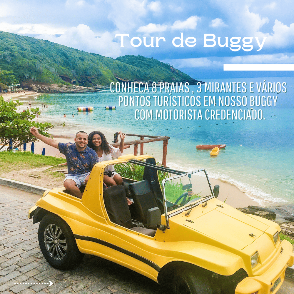 Combo: Tour de Escuna + Mergulho de Snorkel + Buggy Tour