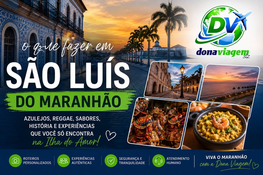 O que fazer em São Luís do Maranhão: guia completo para conhecer e viver a Ilha do Amor