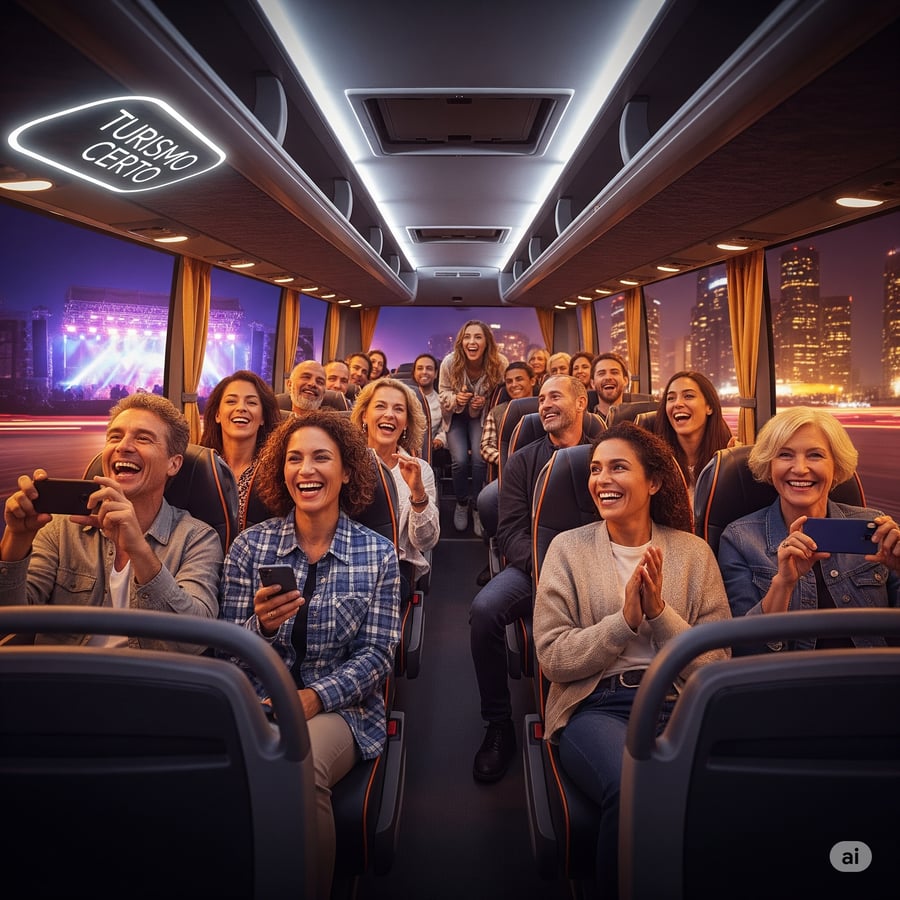 Por Que a Excursão é a Melhor Escolha para Shows e Eventos? Descubra 7 Vantagens com a Turismo Certo!