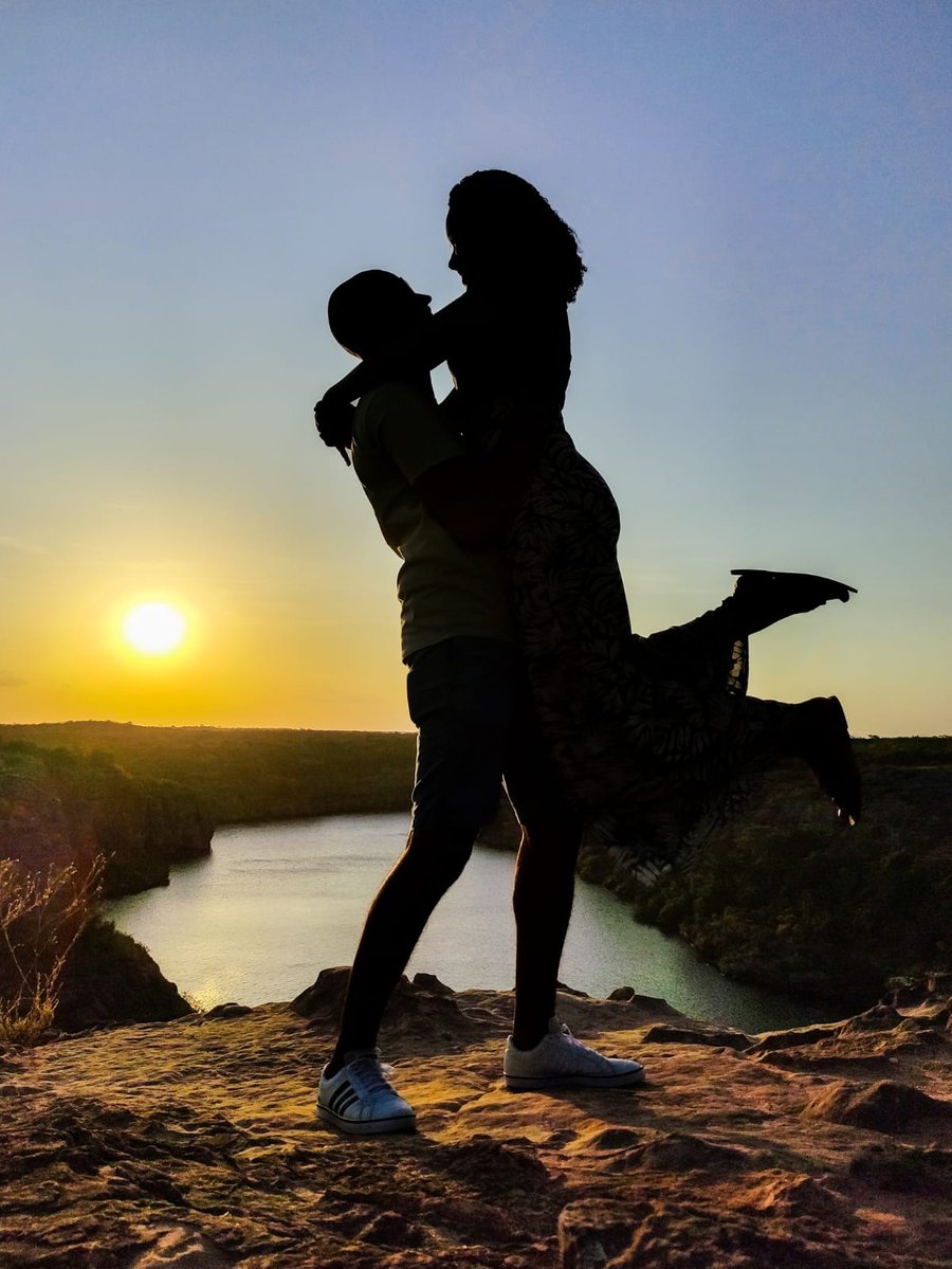 PÔR DO SOL CÂNIONS DOURADO