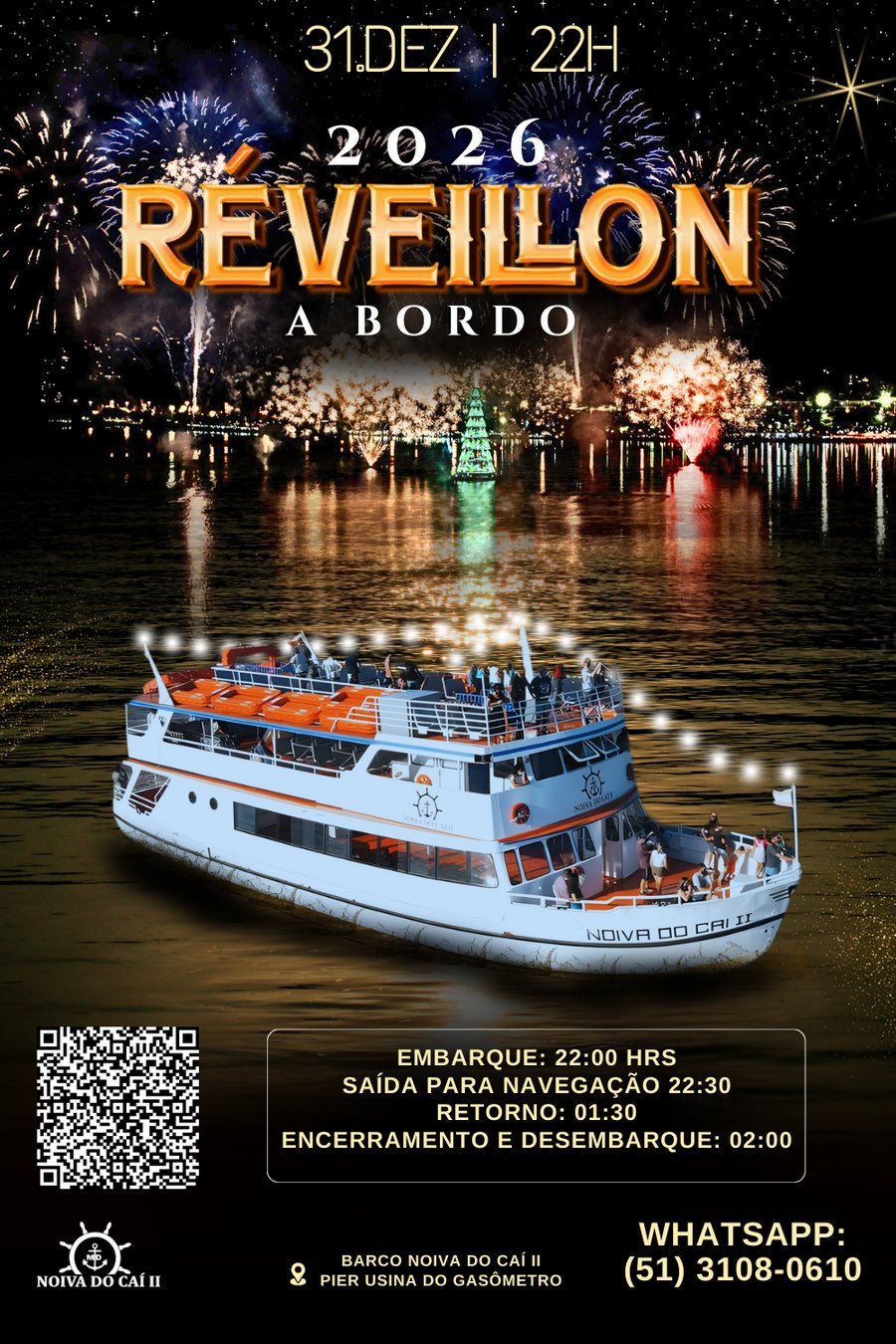 Réveillon a bordo