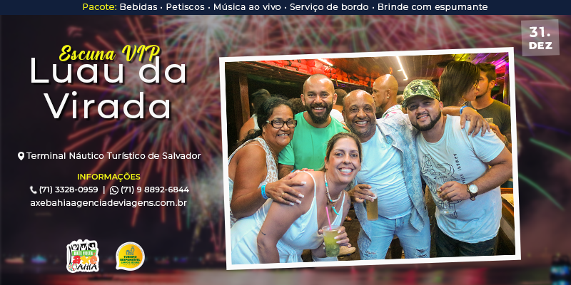 Black Friday Réveillon 2025 - Luau da Virada