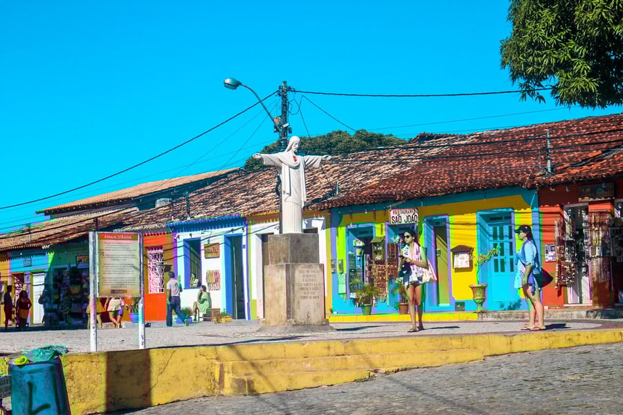 As casinhas coloridas um charme