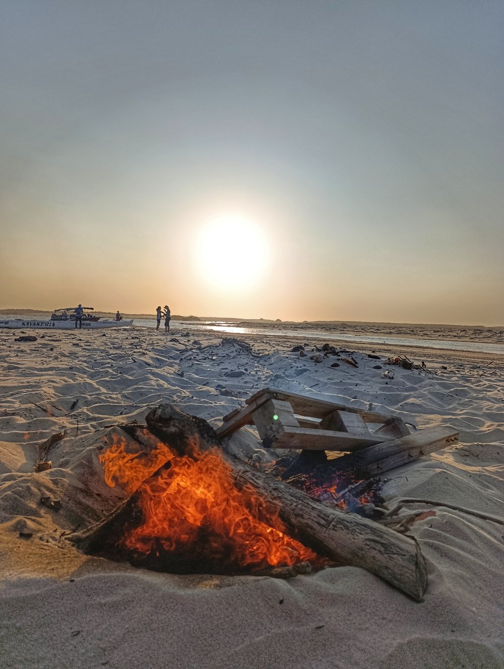 4º dia - pôr do sol em Caburé