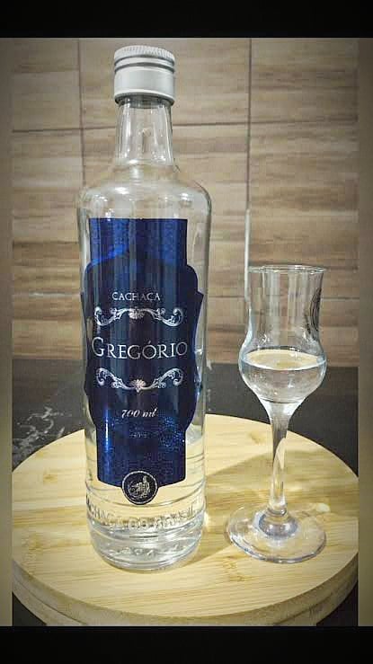 Cachaça Gregório. Orgânica e saborosa. Com várias premiações. Teor Alcoólico 45%. Alagoa Grande - Região Geográfica Imediata de Campina Grande - PB