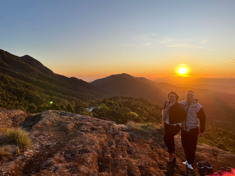 Roteiro Por do Sol nas Montanhas 