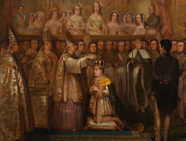 Quadro coroação de D. Pedro II