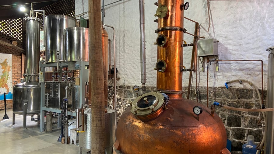 Produção de Cachaça Artesanal nos Alambiques de Paraty
