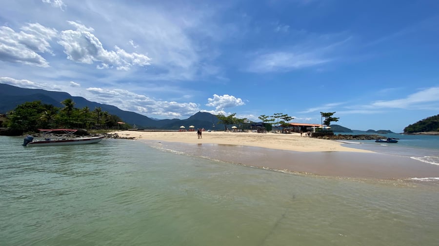Ilha da Lajinha - Parada do Roteiro Aguas Calmas