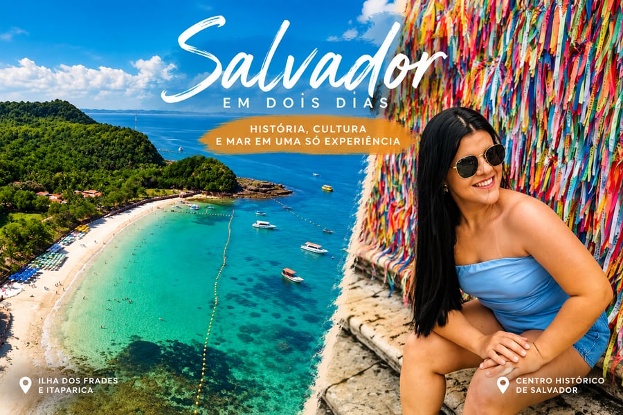 Do Centro Histórico à Baía de Todos-os-Santos em Salvador