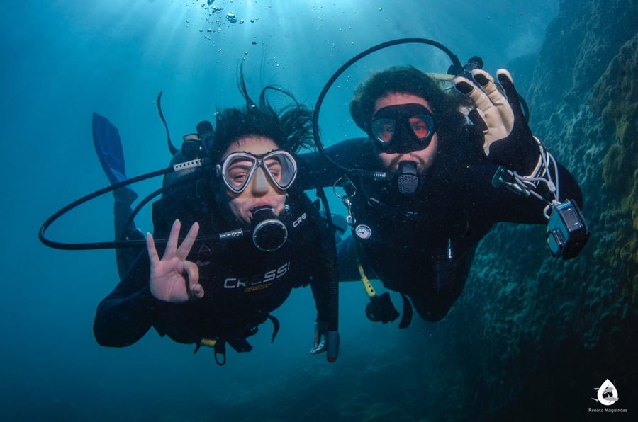 Desfrutando de uma experiência ScubaDiving em Arraial do Cabo