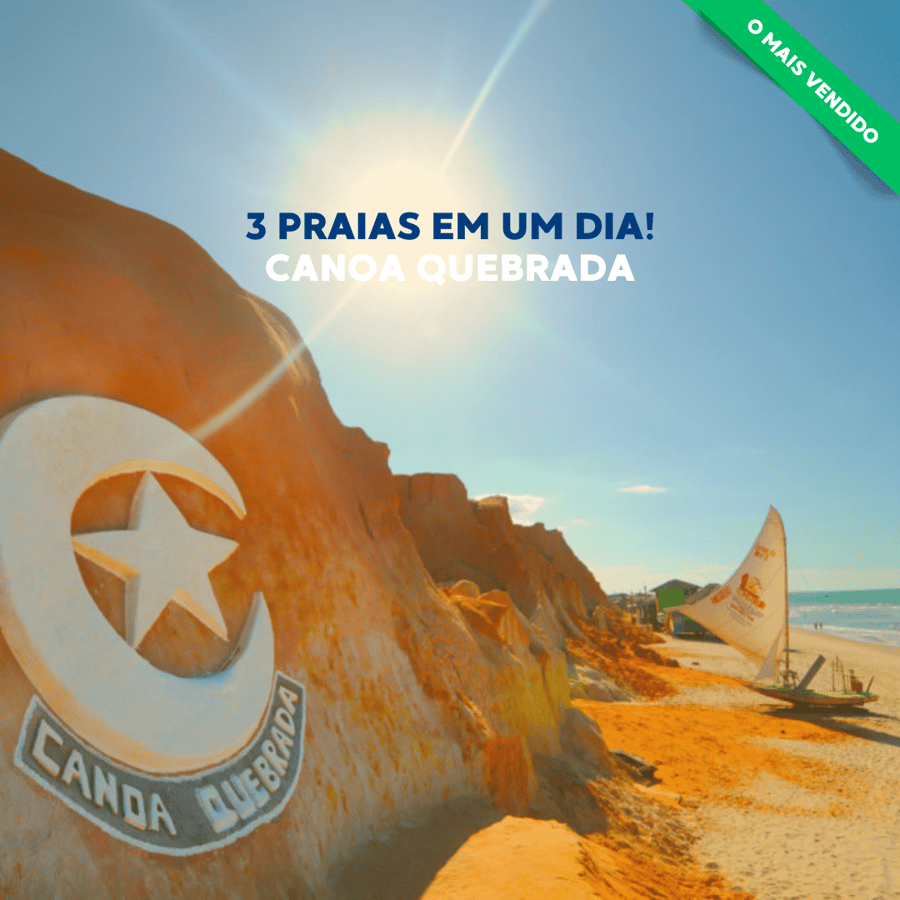 passeio 3 praias em um dia - canoa quebrada