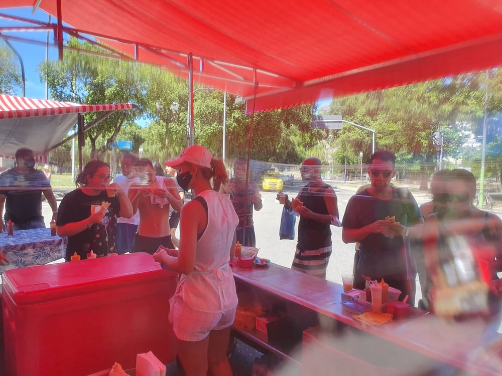 Passeio gastronômico Comida de Rua na feira livre