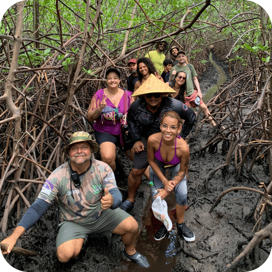 Rota dos escravizados no mangue de Maracaípe