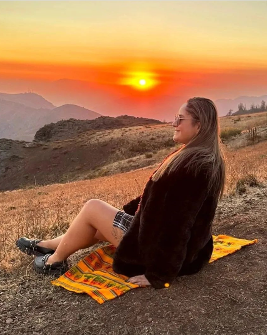 Encante-se com o charme do entardecer nos Andes