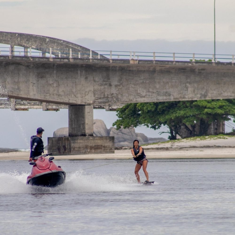 Wakeboard na Barra de Guaratiba