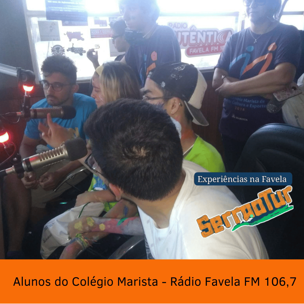 Alunos do Colégio Marista BH - Rádio Favela FM 106,7
