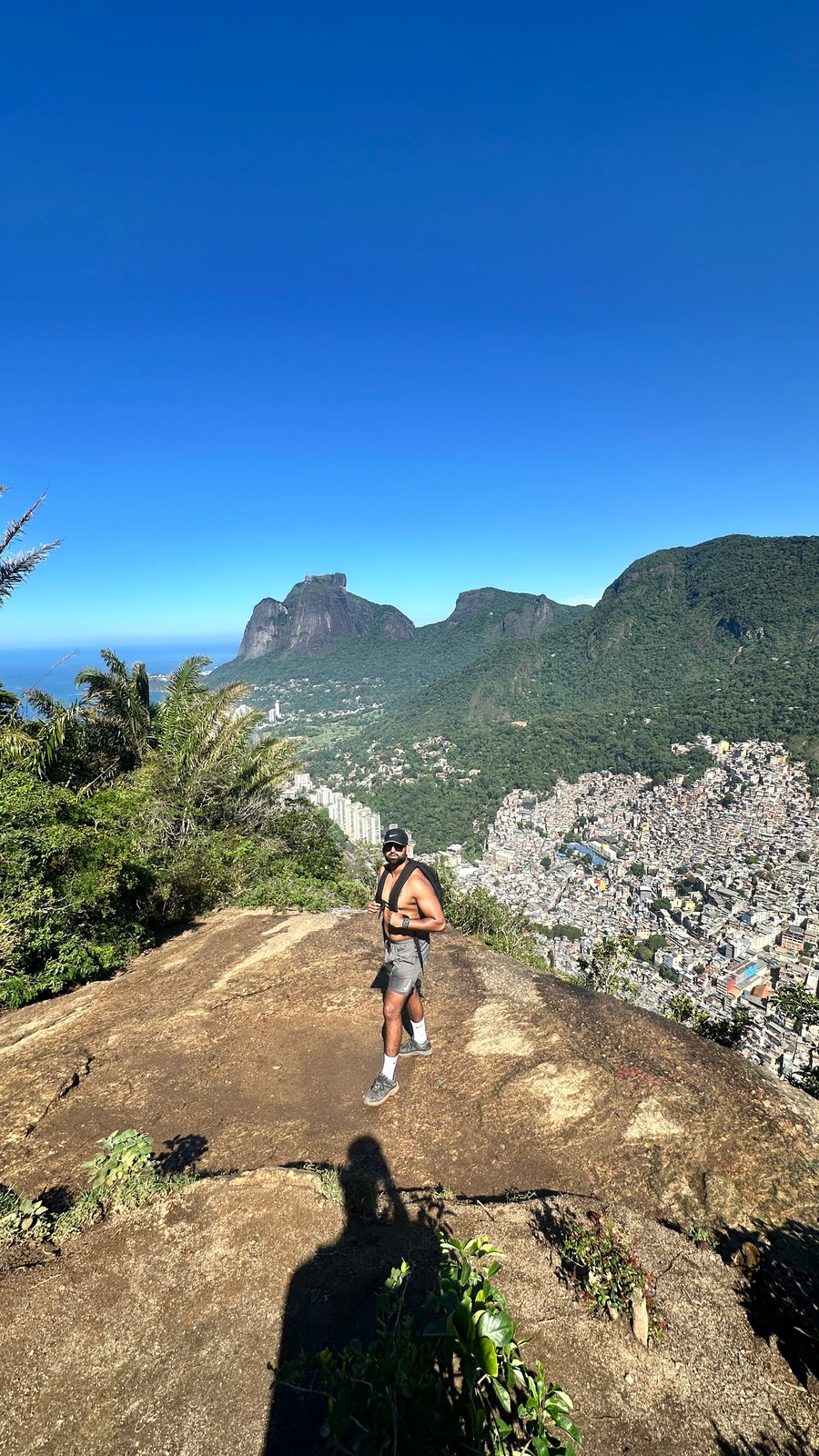 Rocinha visto do Morro Dois Irmãos